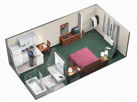 Extended Stay America Chicago Woodfield Mall Hotel Null Photo Gallery